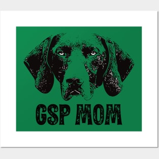 GSP Mom - German Shorthaired Pointer Dog Mom Posters and Art